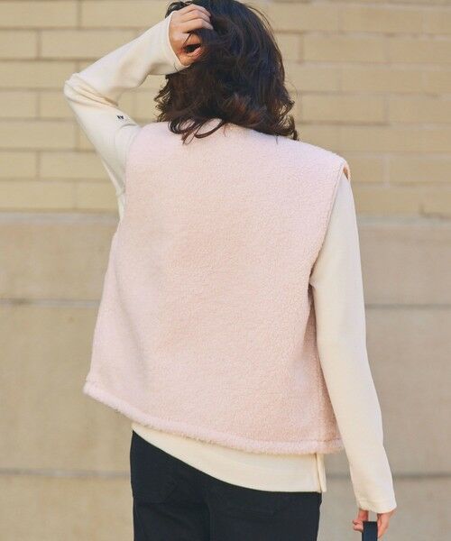 AIGLE / エーグル ダウンジャケット・ベスト | Dupont Sorona中綿 撥水 リバーシブル インサレーション キルティングボアベスト | 詳細3