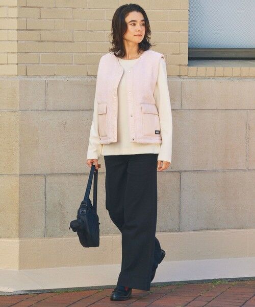 AIGLE / エーグル ダウンジャケット・ベスト | Dupont Sorona中綿 撥水 リバーシブル インサレーション キルティングボアベスト | 詳細4