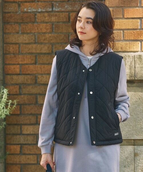 AIGLE / エーグル ダウンジャケット・ベスト | Dupont Sorona中綿 撥水 リバーシブル インサレーション キルティングボアベスト | 詳細6