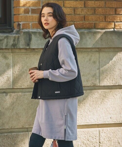 AIGLE / エーグル ダウンジャケット・ベスト | Dupont Sorona中綿 撥水 リバーシブル インサレーション キルティングボアベスト | 詳細7