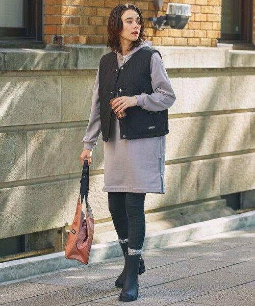 AIGLE / エーグル ダウンジャケット・ベスト | Dupont Sorona中綿 撥水 リバーシブル インサレーション キルティングボアベスト | 詳細10