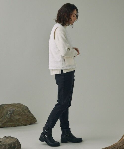 AIGLE / エーグル ダウンジャケット・ベスト | Dupont Sorona中綿 撥水 リバーシブル インサレーション キルティングボアベスト | 詳細16