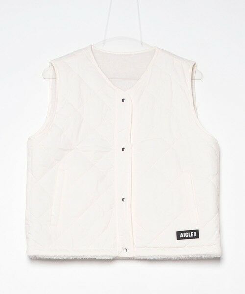 AIGLE / エーグル ダウンジャケット・ベスト | Dupont Sorona中綿 撥水 リバーシブル インサレーション キルティングボアベスト | 詳細18