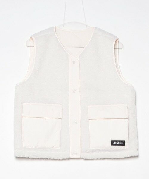 AIGLE / エーグル ダウンジャケット・ベスト | Dupont Sorona中綿 撥水 リバーシブル インサレーション キルティングボアベスト | 詳細19
