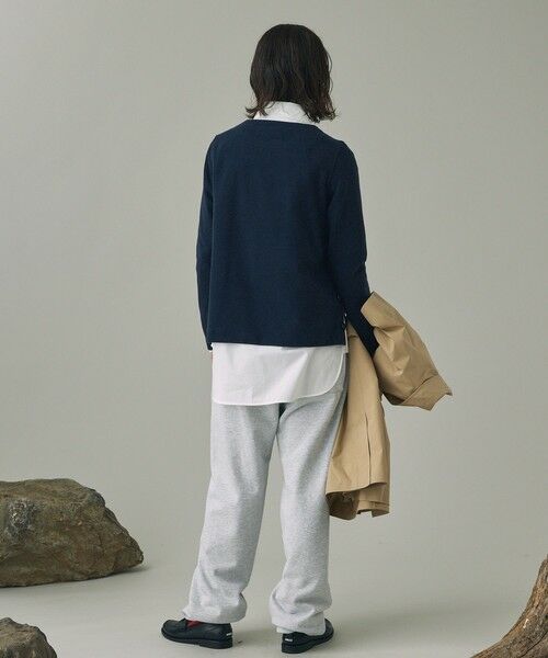 AIGLE / エーグル スウェット | サイドスリットボタン クルーネックフリースプルオーバー | 詳細11