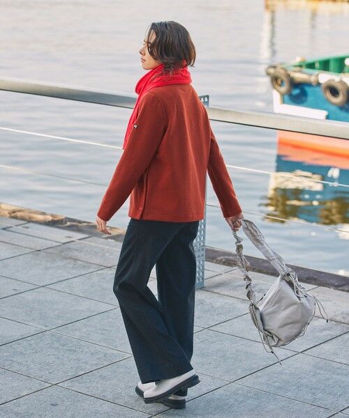 AIGLE / エーグル スウェット | サイドスリットボタン クルーネックフリースプルオーバー | 詳細16