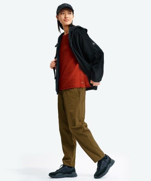 AIGLE / エーグル スウェット | サイドスリットボタン クルーネックフリースプルオーバー | 詳細18