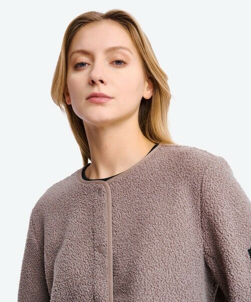 AIGLE / エーグル ブルゾン | カーディガン シェルパフリースジャケット | 詳細4