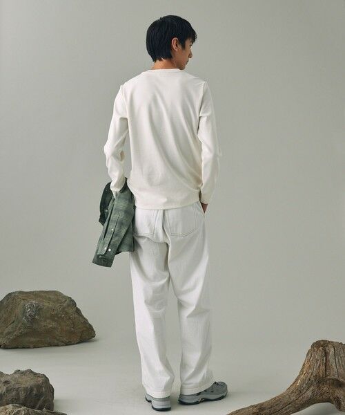 AIGLE / エーグル Tシャツ | UVカット ワンポイントロゴ ロングスリーブ 長袖リブTシャツ | 詳細20