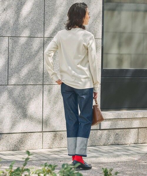 AIGLE / エーグル Tシャツ | UVカット ワンポイントロゴ ロングスリーブ 長袖リブTシャツ | 詳細12