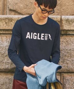AIGLE / エーグル Tシャツ | UVカット ロングスリーブロゴTシャツ RP