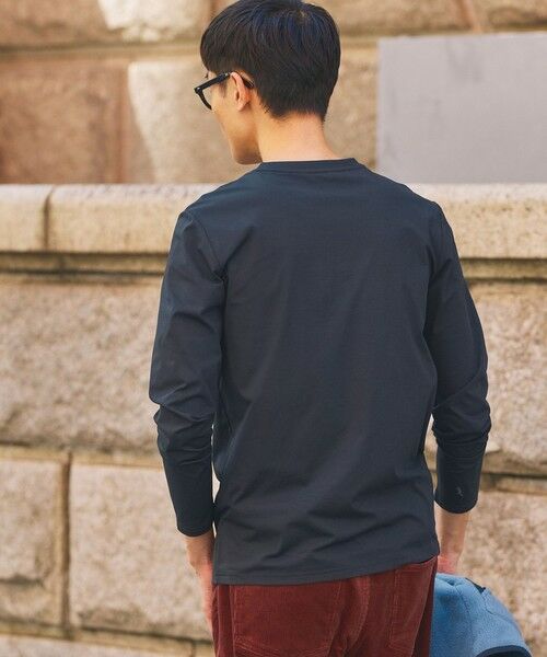 AIGLE / エーグル Tシャツ | UVカット ロングスリーブロゴTシャツ RP | 詳細4