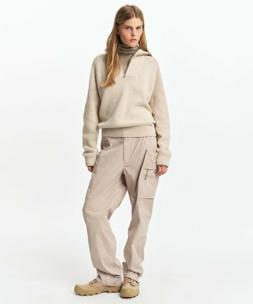 AIGLE / エーグル ニット・セーター | ウールブレンド ハーフジップニットセーター | 詳細1