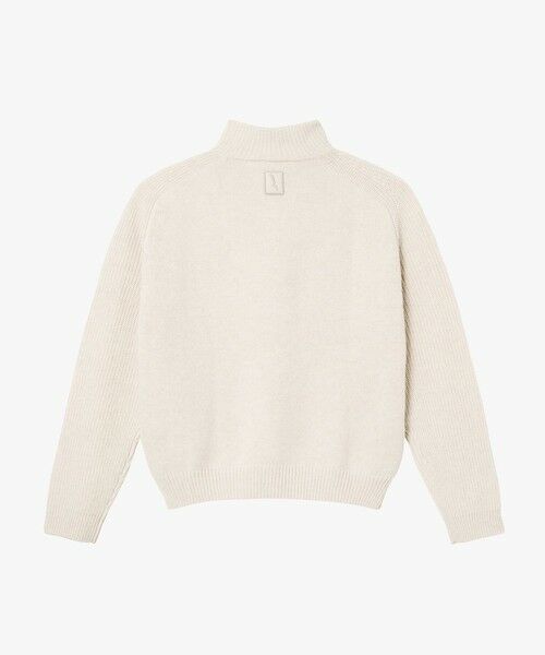 AIGLE / エーグル ニット・セーター | ウールブレンド ハーフジップニットセーター | 詳細10