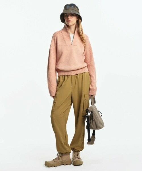 AIGLE / エーグル ニット・セーター | ウールブレンド ハーフジップニットセーター | 詳細14