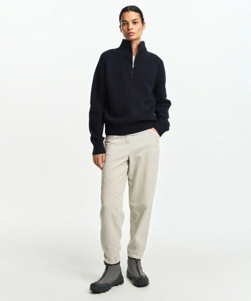 AIGLE / エーグル ニット・セーター | ウールブレンド ハーフジップニットセーター | 詳細17