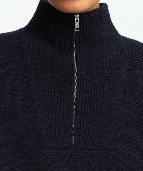 AIGLE / エーグル ニット・セーター | ウールブレンド ハーフジップニットセーター | 詳細19