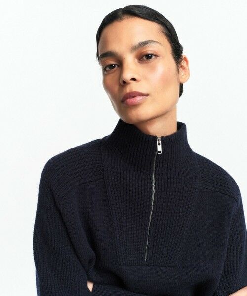 AIGLE / エーグル ニット・セーター | ウールブレンド ハーフジップニットセーター | 詳細20