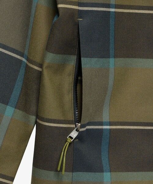 AIGLE / エーグル その他アウター | 透湿防水 防風 2レイヤー チェックパターンロングジャケット | 詳細12