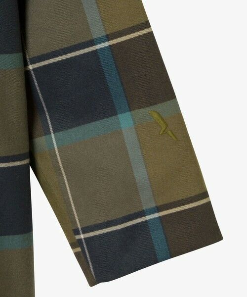 AIGLE / エーグル その他アウター | 透湿防水 防風 2レイヤー チェックパターンロングジャケット | 詳細13