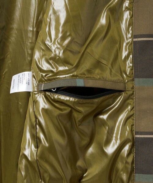 AIGLE / エーグル その他アウター | 透湿防水 防風 2レイヤー チェックパターンロングジャケット | 詳細14