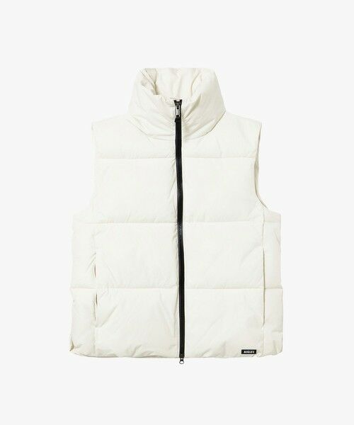 AIGLE/エーグル 撥水 PRIMALOFT プリマロフト中綿 インサレーション ノースリーブパフベスト ホワイト 38(M)