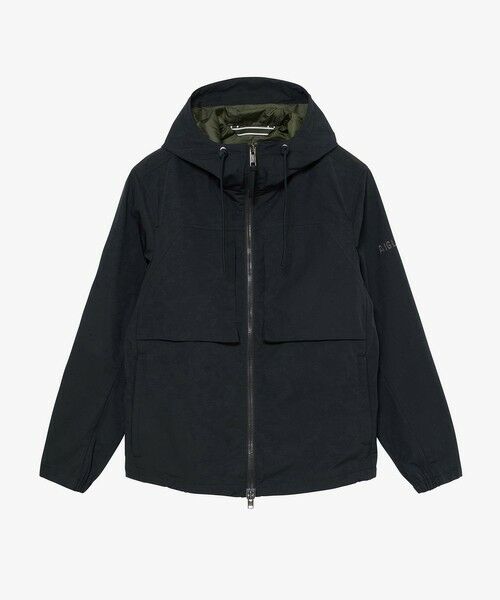 AIGLE / エーグル その他アウター | 撥水 ワンポイントロゴ刺繍 ダブルポケット フーデッドジャケット | 詳細6