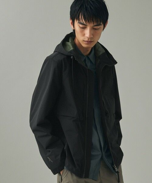 AIGLE / エーグル その他アウター | 撥水 ワンポイントロゴ刺繍 ダブルポケット フーデッドジャケット | 詳細2