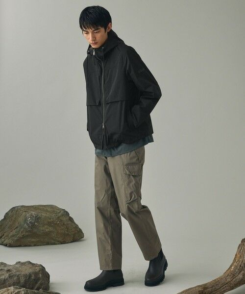 AIGLE / エーグル その他アウター | 撥水 ワンポイントロゴ刺繍 ダブルポケット フーデッドジャケット | 詳細4