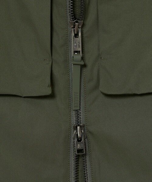 AIGLE / エーグル その他アウター | 撥水 ワンポイントロゴ刺繍 ダブルポケット フーデッドジャケット | 詳細13