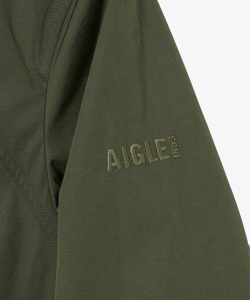AIGLE / エーグル その他アウター | 撥水 ワンポイントロゴ刺繍 ダブルポケット フーデッドジャケット | 詳細16