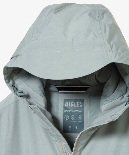 AIGLE / エーグル その他アウター | 【RainPack Warm】透湿防水 レインパックウォーム ロングジャケット | 詳細9
