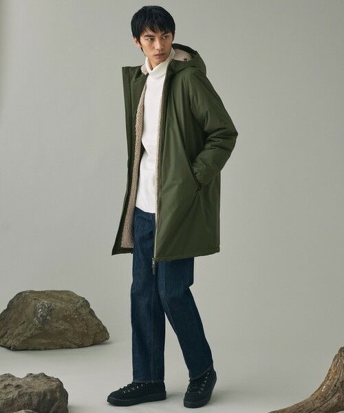 AIGLE / エーグル その他アウター | 【RainPack Warm】透湿防水 レインパックウォーム ボアロングジャケット | 詳細2