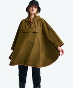 AIGLE / エーグル その他アウター | 透湿防水 撥水 防風  2トーンデザイン パッカブルポンチョ / 収納袋付き