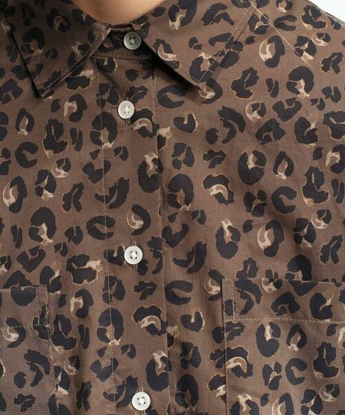 AIGLE / エーグル シャツ・ブラウス | 総柄プリント ロングスリーブシャツ | 詳細1