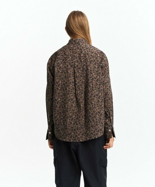 AIGLE / エーグル シャツ・ブラウス | 総柄プリント ロングスリーブシャツ | 詳細5