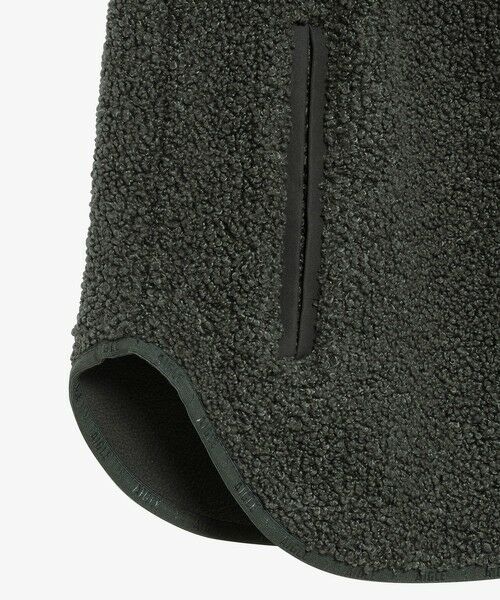 AIGLE / エーグル ブルゾン | ショートシェルパ テリー ノーカラージャケット | 詳細6