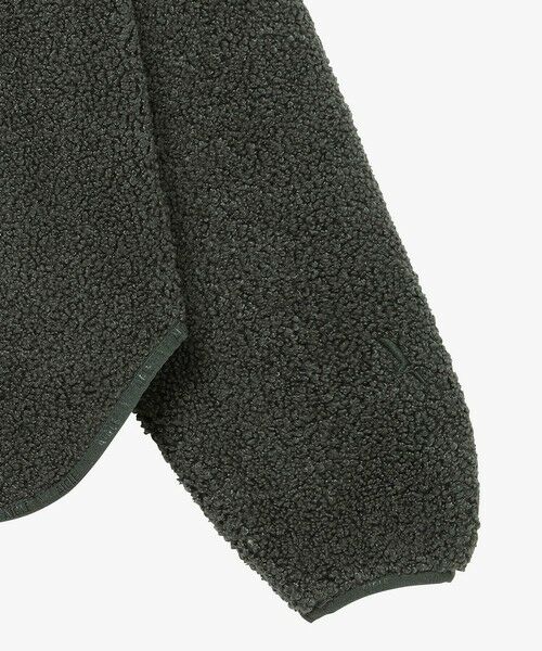 AIGLE / エーグル ブルゾン | ショートシェルパ テリー ノーカラージャケット | 詳細7