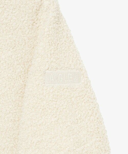 AIGLE / エーグル ブルゾン | ショートシェルパ テリー ノーカラージャケット | 詳細18