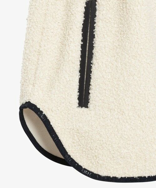 AIGLE / エーグル ブルゾン | ショートシェルパ テリー ノーカラージャケット | 詳細19