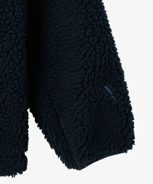 AIGLE / エーグル ブルゾン | パッチポケット 異素材切り替え スタンドカラーボアフリースブルゾン | 詳細20