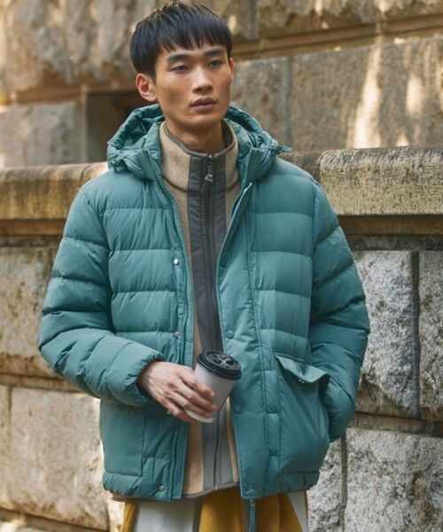 AIGLE/エーグル GORE-TEX ゴアテックス 防水 ダウンジャケット ダークグリーン L AIGLE/エーグル GORE-TEX ゴアテックス 防水 ダウンジャケット ダークグリーン L