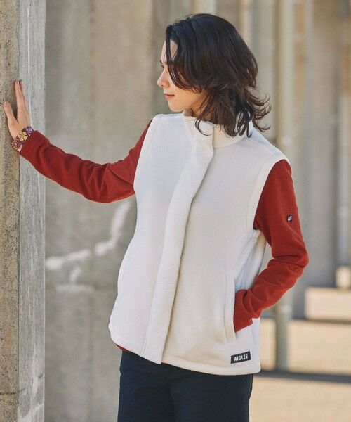 AIGLE / エーグル ダウンジャケット・ベスト | ポーラテック ノースリーブベスト | 詳細1