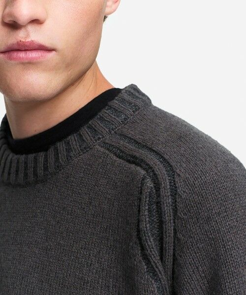 AIGLE / エーグル ニット・セーター | ウールブレンド ラグランスリーブセーター | 詳細5