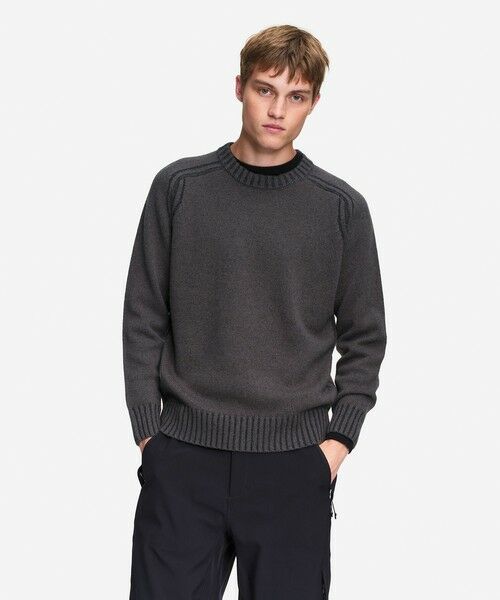 AIGLE / エーグル ニット・セーター | ウールブレンド ラグランスリーブセーター | 詳細3