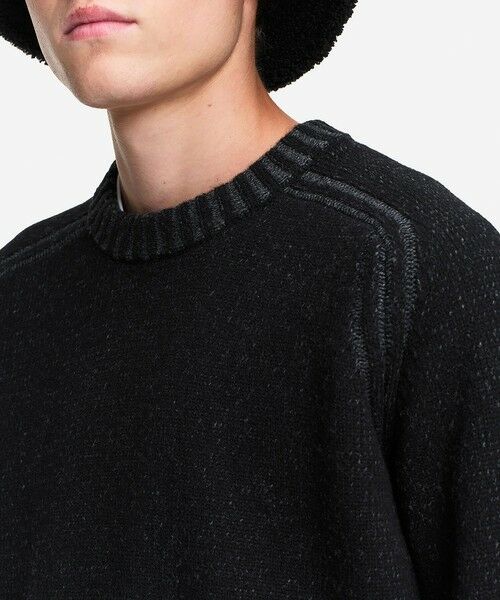 AIGLE / エーグル ニット・セーター | ウールブレンド ラグランスリーブセーター | 詳細17
