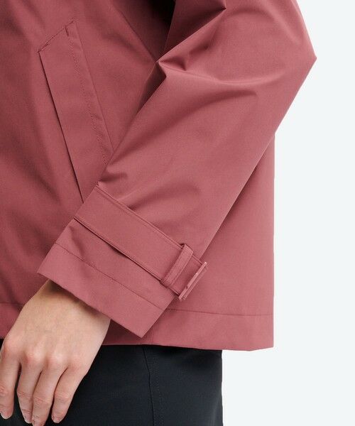 AIGLE / エーグル トレンチコート | GORE TEX ゴアテックス 防風 防水 透湿 2レイヤー ショートトレンチコート / フード脱着可 | 詳細10