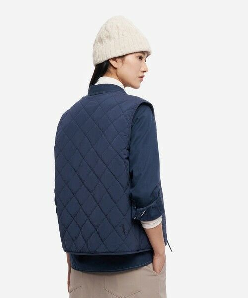 AIGLE / エーグル ダウンジャケット・ベスト | Repreve中綿インサレーション リバーシブルキルティングボアベスト | 詳細5