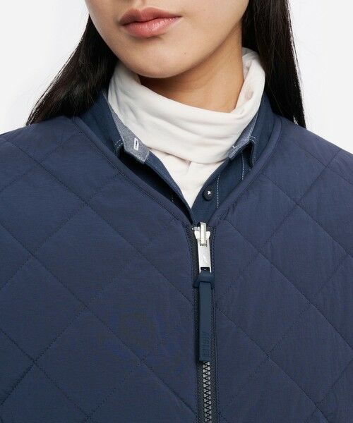 AIGLE / エーグル ダウンジャケット・ベスト | Repreve中綿インサレーション リバーシブルキルティングボアベスト | 詳細6