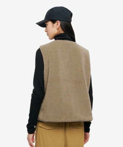 AIGLE / エーグル ダウンジャケット・ベスト | Repreve中綿インサレーション リバーシブルキルティングボアベスト | 詳細11